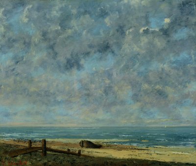 Das Meer, ca. 1872 von Gustave Courbet